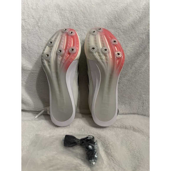 Adidas Adizero Finesse Spikes White Black Lucid Red IH5793 Men's Size 6.5 NEW - Picture 6 of 6